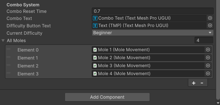 Mole Movement Inspectorr